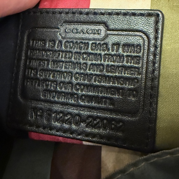 Vintage Coach Legacy City Willis Top Handle Bag - Picture 7 of 9